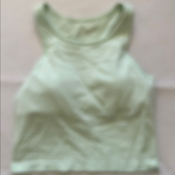 Lululemon Light Green Ribbed Top - Picture 3 of 5